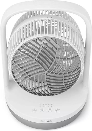 Philips Настолен Вентилатор 24W Диаметър На Вентилатора 22см Бял