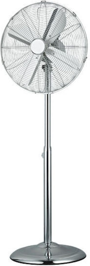 Brand 1148 Pedestal Fan 60W Fan Diameter 40cm Silver
