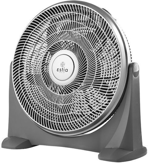 Estia Hurricane Box Ventilator 90W Lüfterdurchmesser 50cm Silber