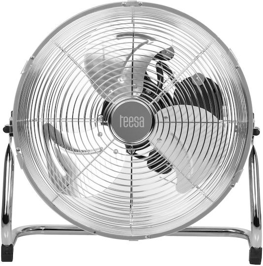 Teesa Ventilator De Pardoseală 50W Diametru Ventilator 30cm Argintiu