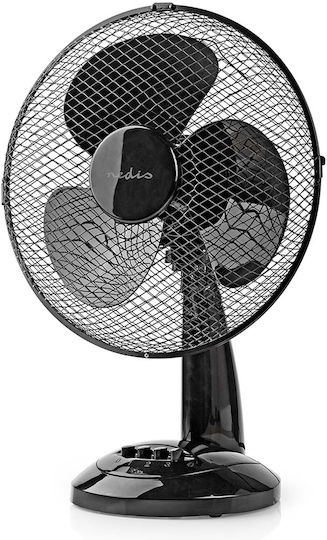 Nedis Tischventilator 35W Lüfterdurchmesser 30cm Schwarze
