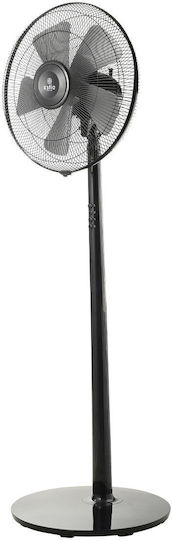 Estia Levanto Pedestal Fan 55W 40cm Diameter Black