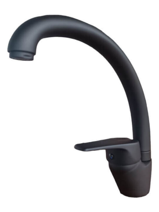 NEO Kitchen Faucet Tall Counter Black