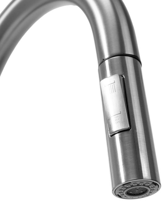 Rea Kitchen Faucet Counter Silver