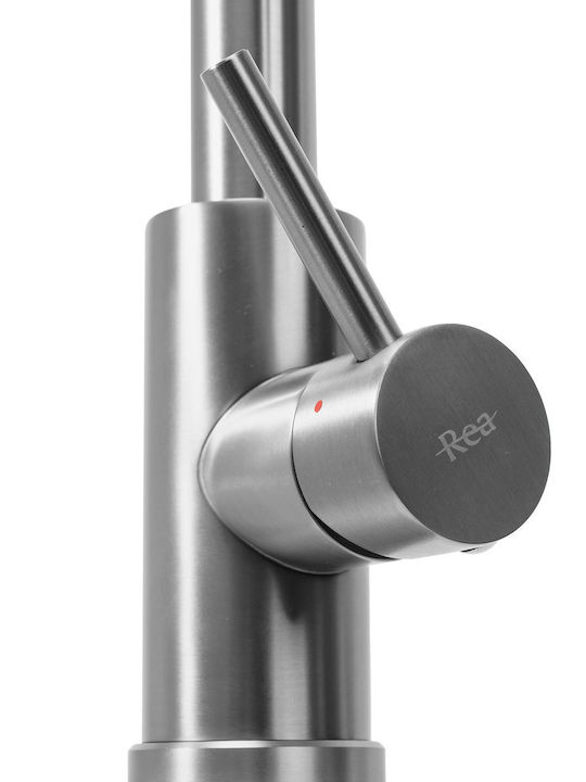 Rea Kitchen Faucet Counter Silver