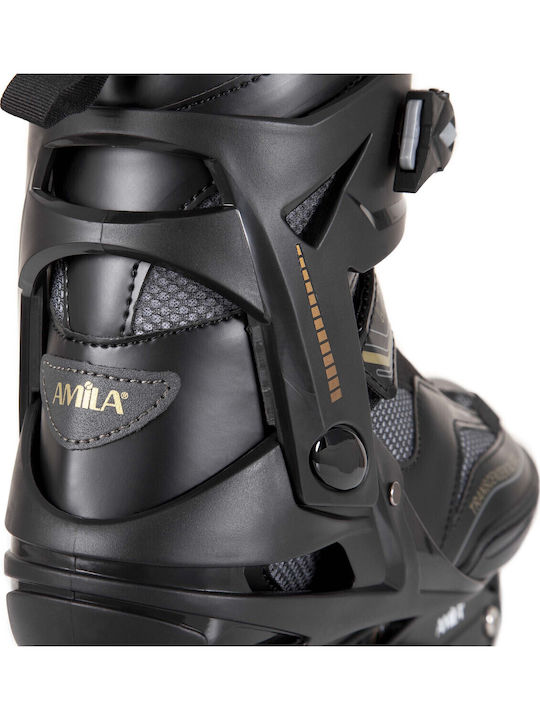 AMILA Inline Rollers Μαύρα Ενηλίκων