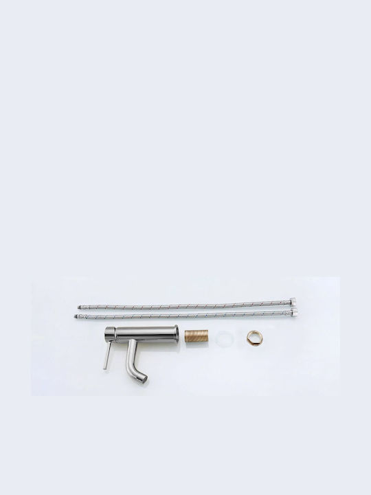 Rea Kitchen Faucet Counter Silver