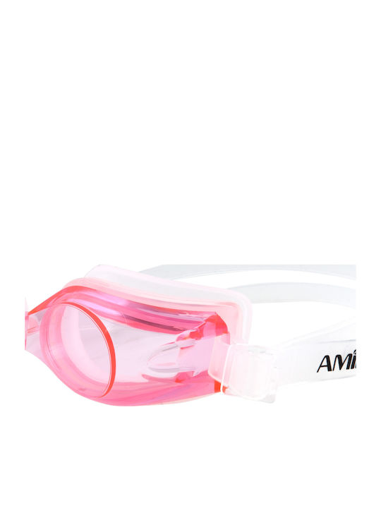AMILA 1300AF Swimming Goggles Kids Pink