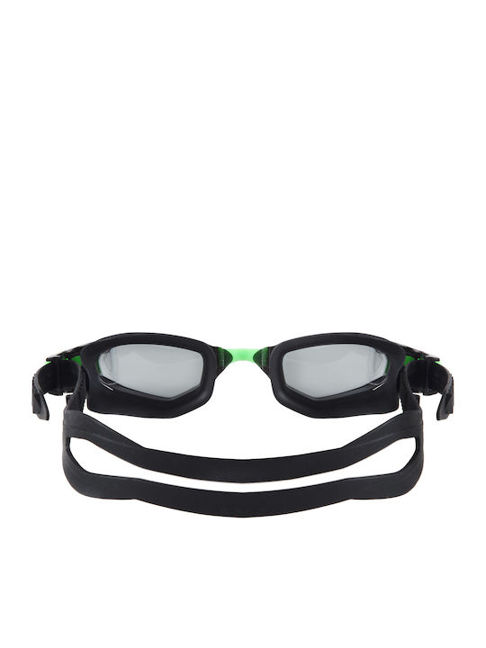 AMILA Swimming Goggles Adults with Anti-fog Lenses Black