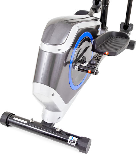 AMILA Cardio 5105E Mașină eliptică magnetică cu disc 4kg pentru utilizator până la 110kg