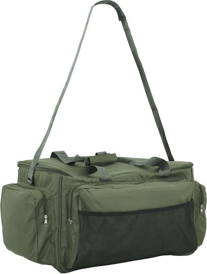 Waterproof Dark Green Fishing Bag Oxford Fabric Green 84 X 35 X 35 Cm