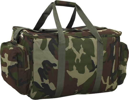 Waterproof Fishing Bag Green Camouflage Oxford Fabric Green 57 X 35 X 34 Cm
