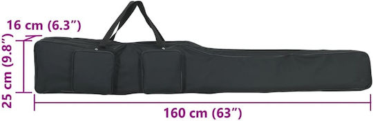 vidaXL Fishing Rod Case 1 Position 1.6m