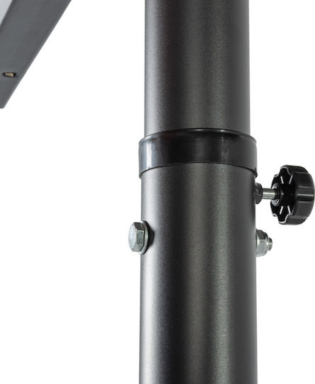 AMILA Deluxe Μπασκέτα με Βάση και Ρυθμιζόμενο Ύψος 245-305εκ.