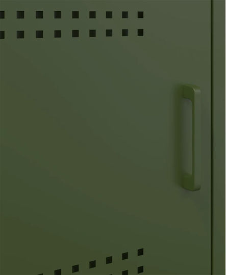 Комоди Метални Зелен 2бр 36x39x50.5см