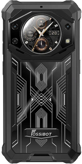 Fossibot F101 Pro Dual SIM (8/128GB) Ανθεκτικό Smartphone Μαύρο