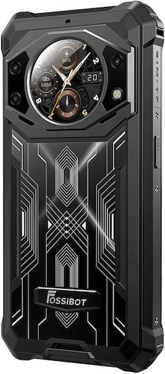 Fossibot F101 Pro Dual SIM (8/128GB) Ανθεκτικό Smartphone Μαύρο