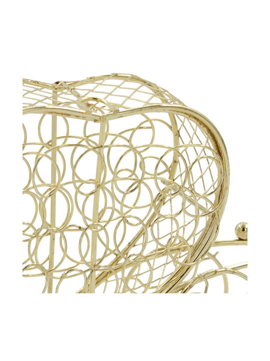 Keskor Decorativă Inima din Metal 11x3.5x8cm 1buc