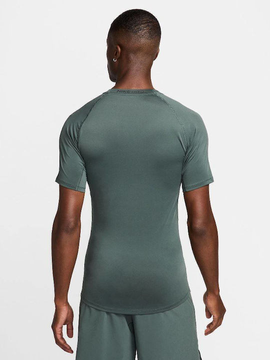 Nike Tight Dri-Fit Tricou Verde