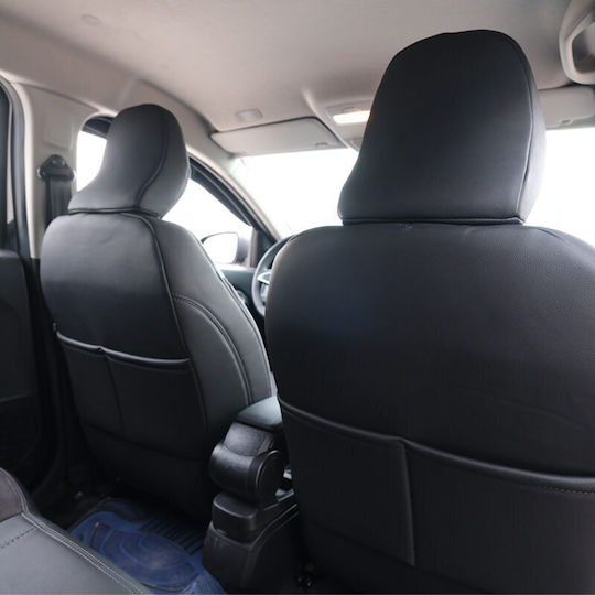 Otom Car Seat Covers 15 Pieces Leatherette Dacia Duster Black