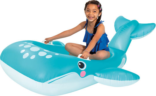 Intex Whale Children's Inflatable Boat Light Blue 168x140cm