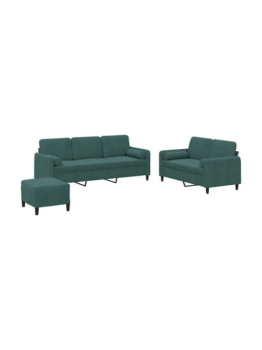 Set de Sufragerie 3 Scaune & 2 Scaune & Taburet