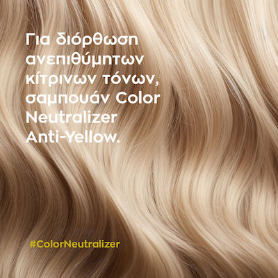 Lorvenn Color Neutralizer Anti-Yellow Șampoane de Menținere a Culorii pentru Colorat Păr 1x300ml