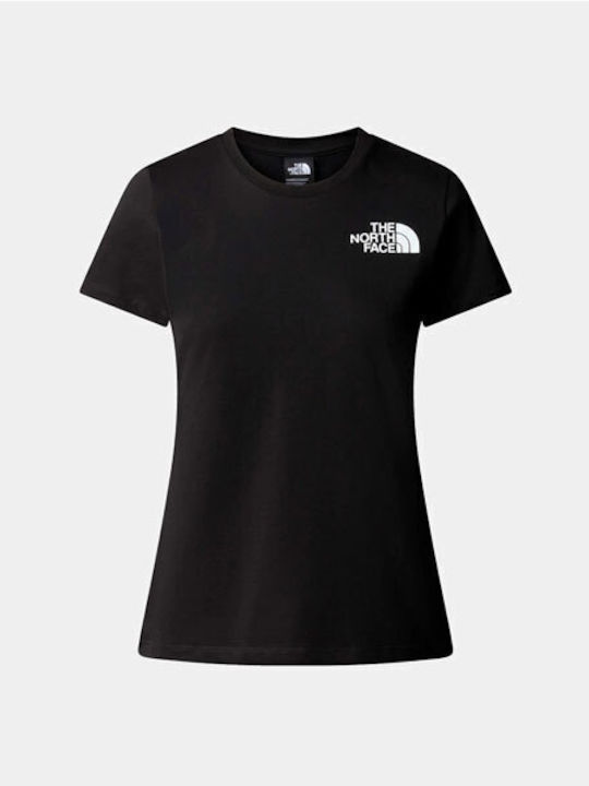 The North Face Dome Γυναικείο Αθλητικό T-shirt Μαύρο