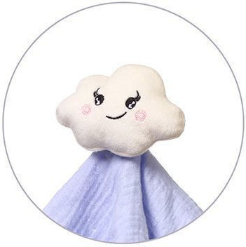 Babyono Πανάκι Μωρού Blinky Cloud Μωβ