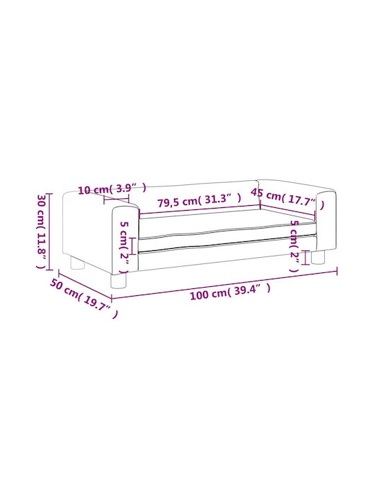 Canapea Maro 100x50x30buc 1buc