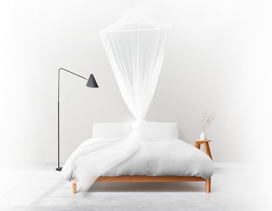 Escape Double Camping Mosquitos Nest White 1000cm Diameter 60cm
