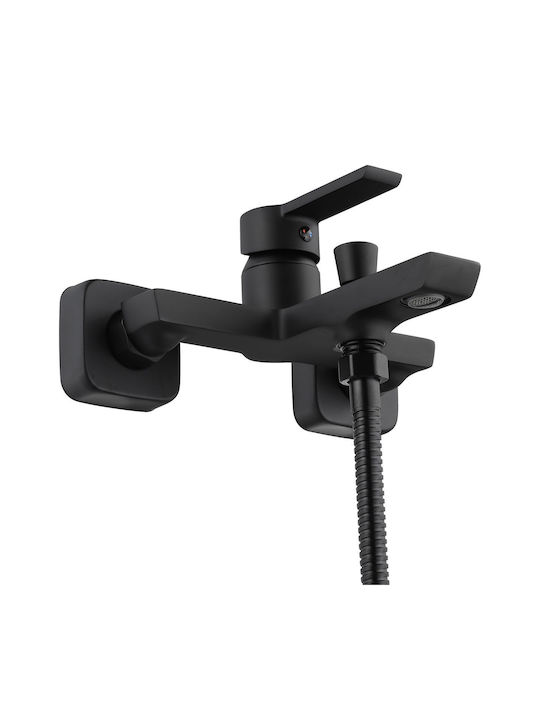 Rea Argus Rea Mixing Bathtub Complete Set Black
