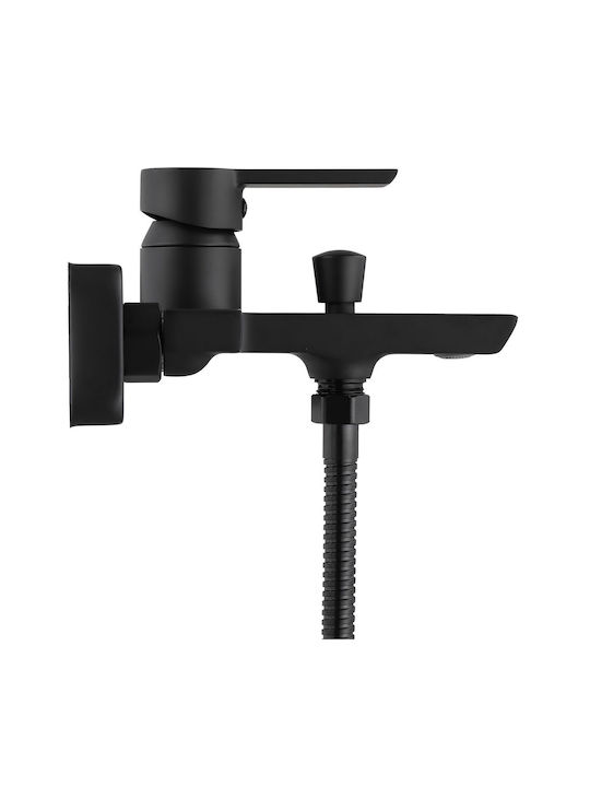 Rea Argus Rea Mixing Bathtub Complete Set Black