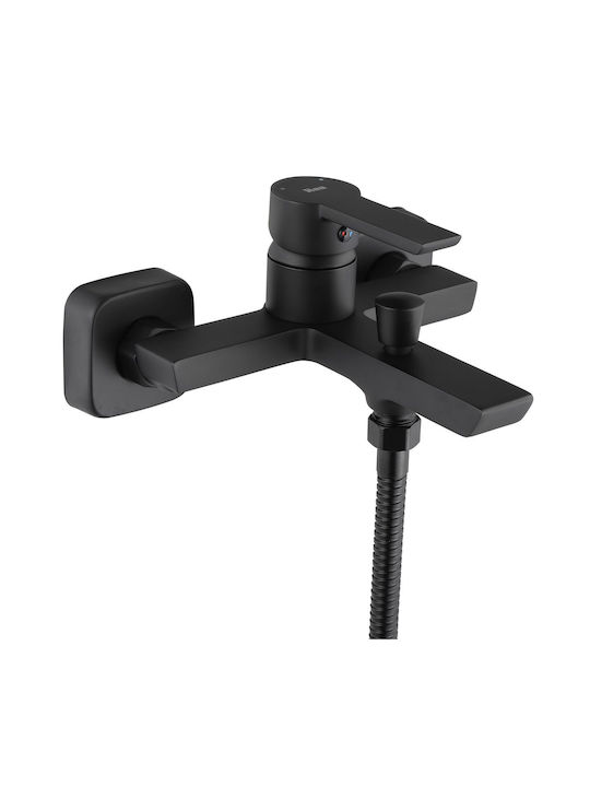 Rea Argus Rea Mixing Bathtub Complete Set Black