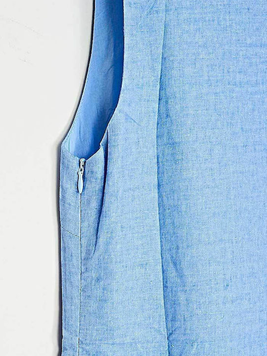 Summer Dress Grey/Ciel