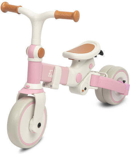 Caretero Faro Convertible with Parental Handle 3 in 1 Pink