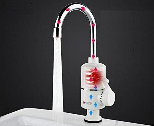 An der Wand montiert Sofortiger Wassererhitzer Badezimmer 3kW