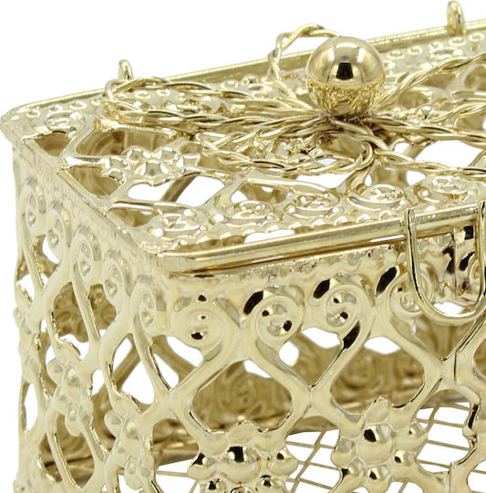Keskor Διακοσμητικό Κουτί Μεταλλικό 6.5x4.5x5cm