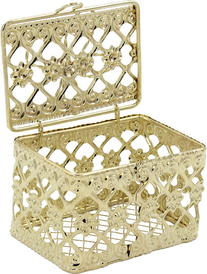 Keskor Metallic Decorative Box 6.5x4.5x5cm