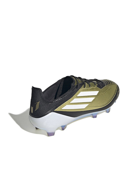 adidas F50 Elite Messi Pantofi de Fotbal cu crampoane Aurii