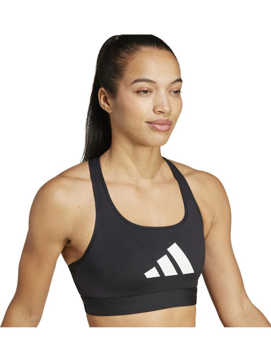 Powerreact Women's Sports Bra without Padding Black