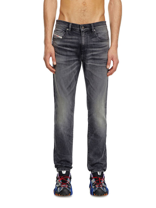 Diesel 2019 D-strukt Men's Jeans Pants in Slim Fit Charcoal