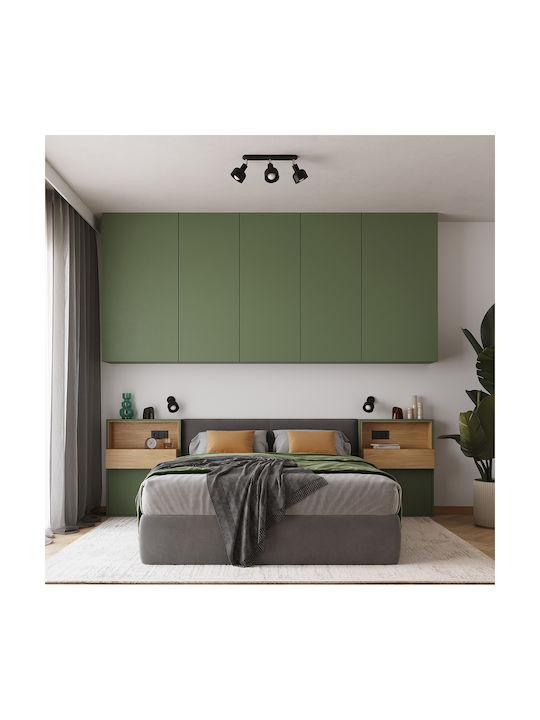 Sollux Monos LED Alb Natural Spot în Culoare Negru