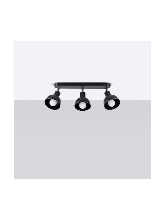 Sollux Monos LED Alb Natural Spot în Culoare Negru