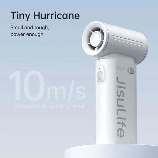 Jisulife Life9 Handheld Fan USB Ohne Flügel 6W Graues