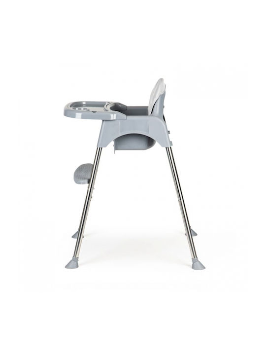 Ecotoys Upholstery Καρεκλάκι Φαγητού 2 in 1 με Ρυθμιζόμενο Ύψος Μπεζ