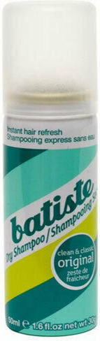 Batiste Original Ξηρό Σαμπουάν Ενυδάτωσης & Όγκου για Όλους τους Τύπους Μαλλιών 50ml