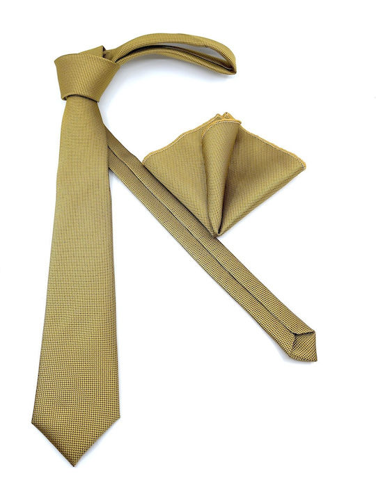 Golden Solid Color Pocket Handkerchief 26*26cm