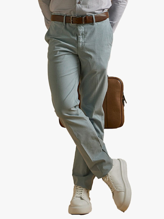 Pantaloni Elastic cu Croială Normală Light Gray