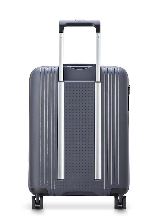 Ordener Cabin Hard Suitcase Anthracite with 4 Wheels Height 55cm 384680301